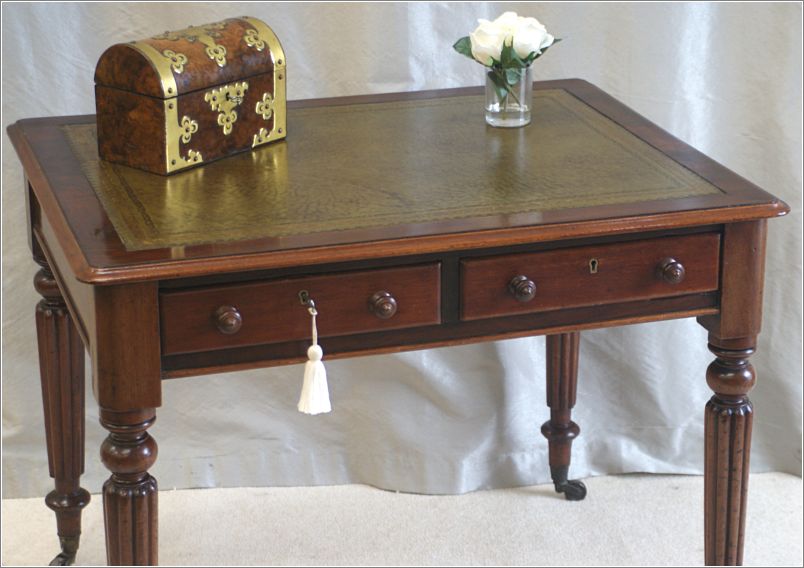 3041 Antique Writing Table - Gillows Style (5)